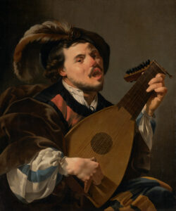 BRUGGHEN, Hendrick ter – The singing lute player