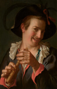 WTEWAEL, Peter – Laughing man with flute