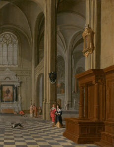 HOUCKGEEST, Gerard – A gothic church interior