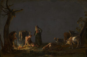 BRAMER, Leonaert – Herdsmen by a fire