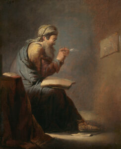 CUYP, Benjamin Gerritsz – Oriental writer cutting his pen