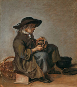 HALS, Jan (attributed to) – Boy eating porridge