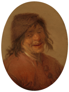 OSTADE, Adriaen van – A laughing man