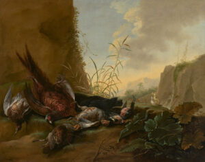 SIMONS, Michiel – Dead game birds in a landscape