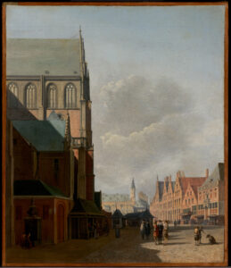 BERCKHEYDE, Gerrit Adr. – De Grote Markt, Haarlem